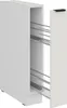 LUNARA Auszugsschrank – Breite 15 cm, weiß Produktbild-Vorschau 2