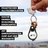 Huuraa Schlüsselanhänger Hexe im Anflug Metall mit Produktbild-Vorschau 2