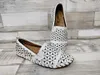 Gemini Damen Slipper Leder Mokassin floral Blumen Cutouts Produktbild-Vorschau 8