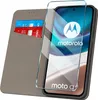 Etui z klapką do Motorola Moto G42 Zamykane Czarne Futerał Podgląd zdjęcia produktu 2