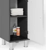 Vicco Midischrank Fynn, 30 x 95 cm, Anthrazit/Weiß Produktbild-Vorschau 6