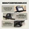 HOMCOM Ligfiets-hometrainer met magnetisch remsysteem en Productafbeelding-voorbeeld 9