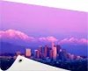 Gartenposter - 60x40 cm - Los Angeles im violetten Produktbild-Vorschau 1