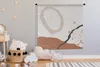MuchoWow® Wandteppich Wandbehang Sommer - Abstrakt - Weiß - Produktbild-Vorschau 3