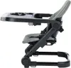 Side view of a baby high chair. Voir les images du produit
