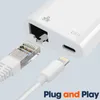 Adattatore da Lightning a Ethernet + Lightning - Bianco Anteprima dell’immagine prodotto 6