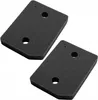 Two black foam filters are shown against a white background. Voir les images du produit