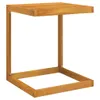 A wooden C-shaped table is shown against a white background. Náhled obrázku produktu