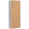 Highboard Betongrau 70x35x180 cm Holzwerkstoff Produktbild-Vorschau 5