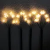 4 Stück LED-Gartenleuchtstäbe 24 Sterne warm-weiß Sternenstäbe batteriebetrieben Produktbild-Vorschau