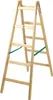 Scala KADAX "Salo", scala in legno, scala fissa fino a 150 Anteprima dell’immagine prodotto 1