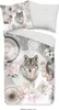 Duvet cover HIP 155x220 + 1* 80x80 cm - mandalas and a wolf Produktbild-Vorschau 2