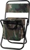 Klappbarer Outdoor-Stuhl Grün/Braun - Ideal für Camping und Produktbild-Vorschau 12