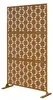 Trennwand ‘Basciano’ verzinkter Stahl 180 x 90 cm Braun Produktbild-Vorschau 2