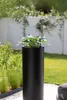 VIVANNO Vase de sol en fibre de verre SOLERIO Rond, noir Voir les images du produit 3