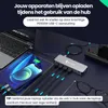 Siltcon® 13-in-1 USB-C Dockingstation – 2x HDMI 4K, PD 100 Produktbild-Vorschau 3
