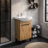 paplinskimoebel badezimmerschrank mit waschbecken 50 x 40 x Produktbild-Vorschau 9