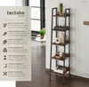 tectake® Leiterregal Folkestone inklusive Kippschutz, 35,5 Produktbild-Vorschau 3