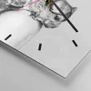 Wanduhr - Quadrat - Glasuhr - Chinchilla Frau Porträt - Produktbild-Vorschau 5