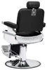 vidaXL Friseurstuhl Schwarz 68x69x116 cm Kunstleder Produktbild-Vorschau 1