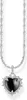 Kette, Anhänger Heart, Silber\Bk, L45 Produktbild-Vorschau 3