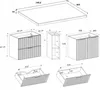Rodan Mobile Sottolavabo 140cm - Scanalato Rovere - con Top Anteprima dell’immagine prodotto 7