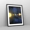 Gerahmtes Poster - Schwarzer Rahmen - Kosmos Planet - 40x50 Produktbild-Vorschau 8