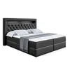 ALTDECOR Boxspringbett mit Matratze (20 cm hoch) und Topper Produktbild-Vorschau 2
