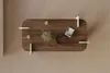 Skye Decor, moderný konferenčný stolík (orech a travertín), Náhľad obrázku produktu 4