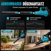 Akku Laubbläser 6 Stufen mit 2x4000mAh Akku und Produktbild-Vorschau 5