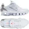 Nike Shox TL White Metallic Silver Max Orange - EU: 42.5 Produktbild-Vorschau 30