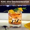 com-four® 8x Whisky Steine mit Zange und Beutel - Produktbild-Vorschau 3