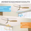 Sofucor Deckenventilator mit Licht und Fernbedienung, 132 Produktbild-Vorschau 3