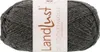 A ball of grey yarn with a label. Produktbild-Vorschau