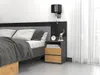 Topeshop M1 ANTRACYT/ARTISAN nightstand/bedside table 2 Anteprima dell’immagine prodotto 6