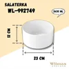Piatto Wilmax da 23 cm, 3630 ml, in porcellana, bianco Anteprima dell’immagine prodotto 15