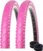 2 x Kenda K-935 Pneumatici per bicicletta Copertoncino Rosa Anteprima dell’immagine prodotto 2