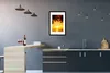 MuchoWow® Gerahmtes Poster Palme - Sonnenuntergang - Strand Produktbild-Vorschau 2