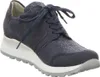 A single blue women's wedge sneaker is shown against a white background. Náhľad obrázku produktu