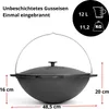 Premium Gusseisen Kazan Set 12 L mit Ofen Utschak Feuerofen Produktbild-Vorschau 7