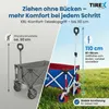 TIREX by xonic® Bollerwagen Faltbar mit PolyurethanXL Produktbild-Vorschau 3