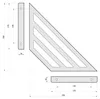 2x sossai Design Regalträger Truss in Weiß 250x250mm Produktbild-Vorschau 5