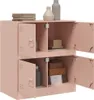 vidaXL Sideboard Rosa 67x39x73 cm Stahl Produktbild-Vorschau 4