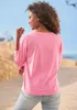Elbsand 3/4-Arm-Shirt Veera pink-orange Größe M Produktbild-Vorschau 4
