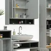 Badmöbel-Set Vicco Beatrice Grau 4 Teile, Model 40207 Produktbild-Vorschau 6