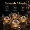 COSTWAY ijsmachine voor 5 cm ijsbollen, ijsbereider met een Productafbeelding-voorbeeld 3