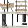 Etagère bibliothèque GLASGOW style industriel 106 x 34,5 x Voir les images du produit 5
