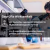 A laboratory setting with scientific equipment and text overlays. Produktbild-Vorschau