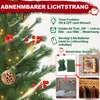 XINZI 60cm Kunstkerstboom - Kleine kerstboom van PE voor op Productafbeelding-voorbeeld 3