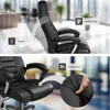 tectake® Bürostuhl MAFZ ergonomische Form Produktbild-Vorschau 7